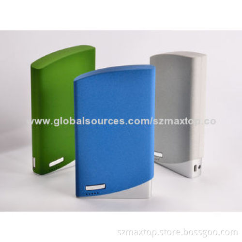 OEM Orders Power Bank with LED Lighting, for Digital Products
